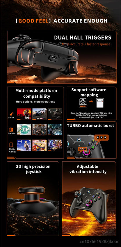 Controle joystick sem fio Bluetooth