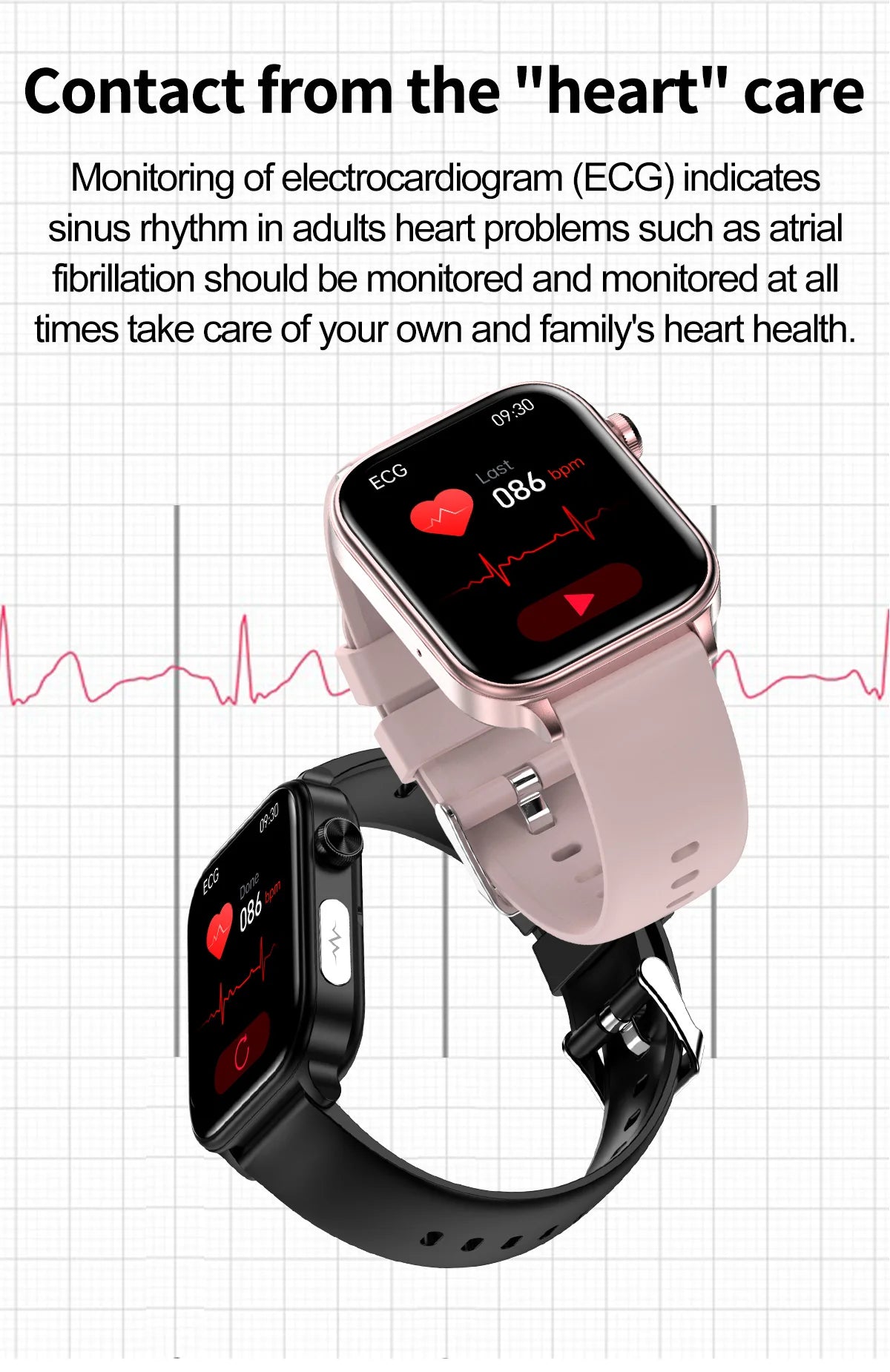 smartwatch médico com diagnóstico avançado para lipídios sanguíneos
