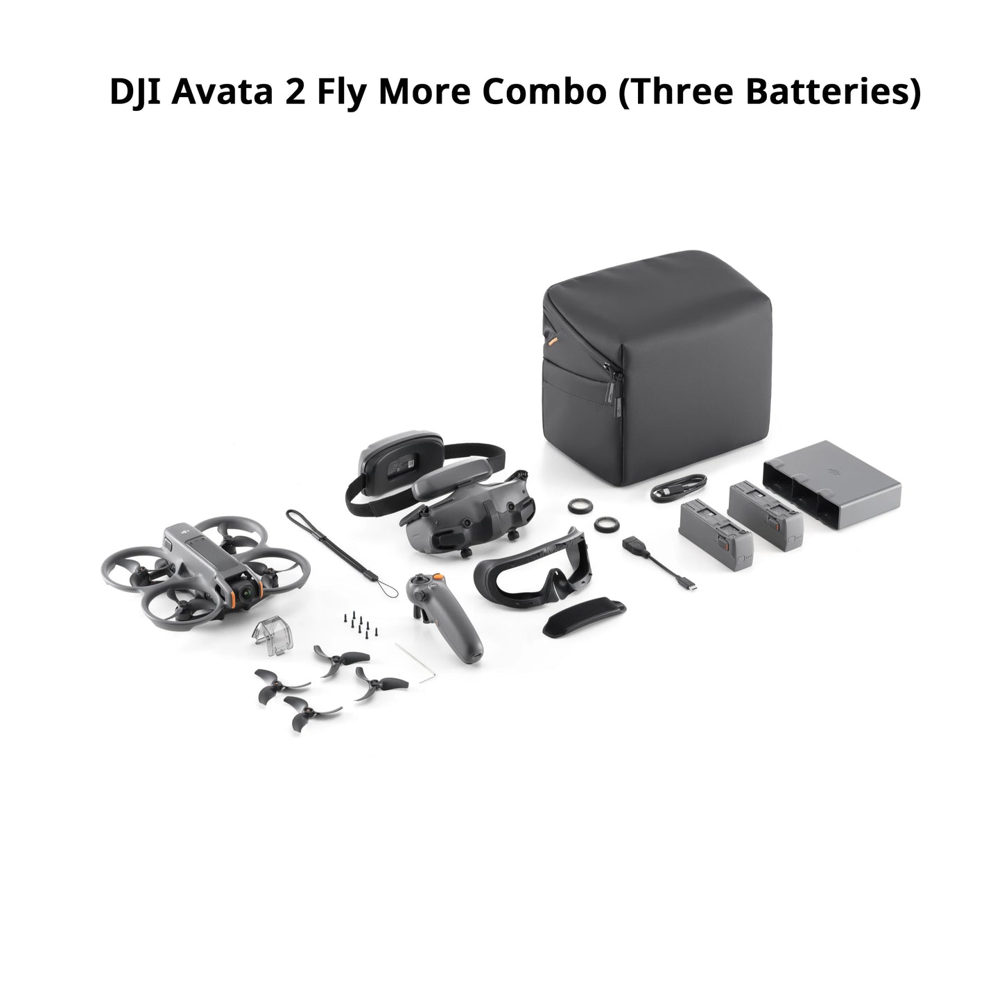 Câmera gimbal DJI AVATA 2 Super-Wide 4K com sensor de imagem de 1/1