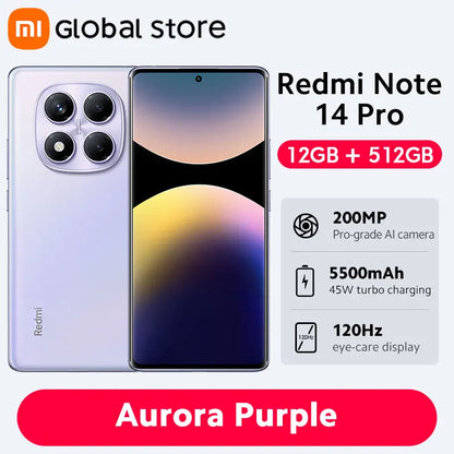 Smartphone Xiaomi Redmi Note 14 Pro 4G 256GB/512GB