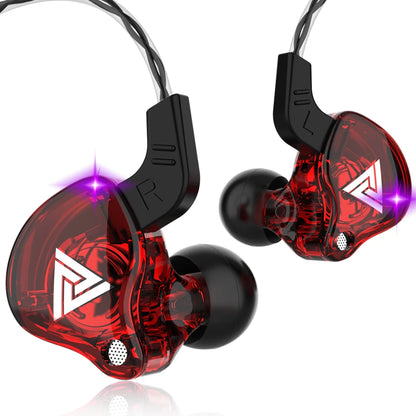 Fones de ouvido QKZ AK6 HiFi com fio de 3,5 mm