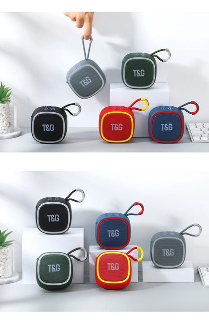 Mini Caixa de Som Bluetooth sem Fio Potente TG659 TWS 5.3