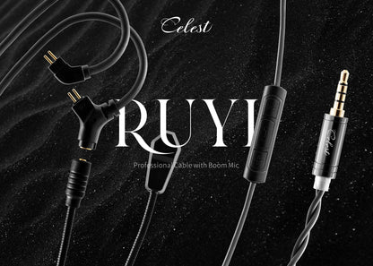 Kinera Celest Ruyi Microfone / fones de ouvido com fio de cabos de transmissão ao vivo