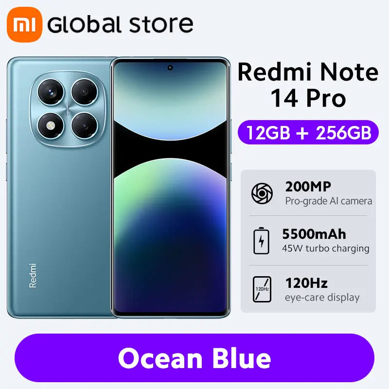 Smartphone Xiaomi Redmi Note 14 Pro 4G 256GB/512GB
