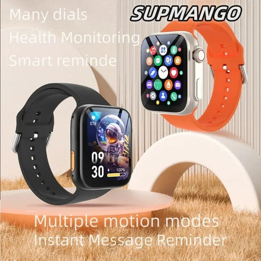 Smartwatch T88K com tela LCD de 1,68 polegadas unissex
