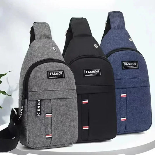 Pochete masculina à prova d'água de grande capacidade