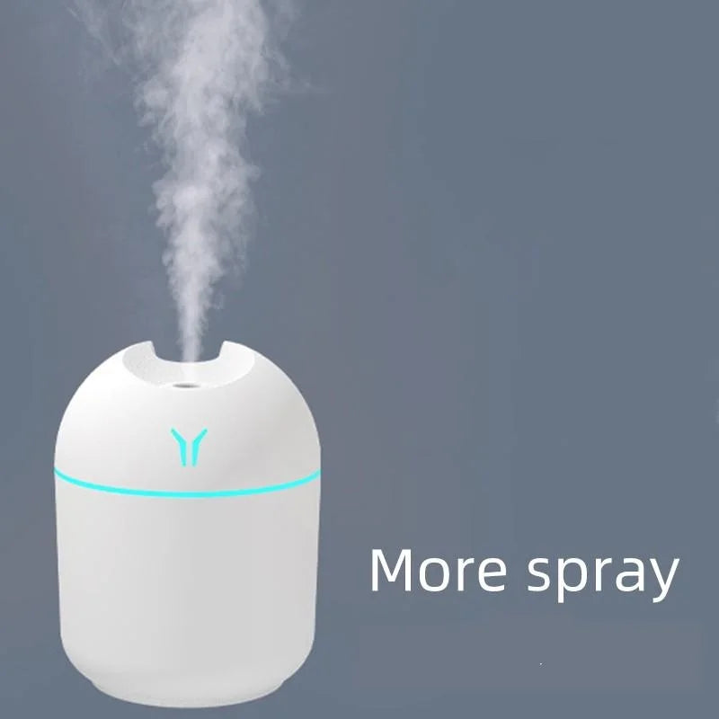 Mini umidificador de ar 250 ml USB