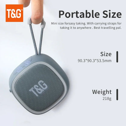 Mini Caixa de Som Bluetooth sem Fio Potente TG659 TWS 5.3
