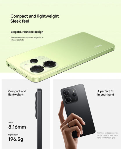 Smartphone Xiaomi Redmi Note 14, 128 GB / 256 GB de ROM, MediaTek Helio G99-Ultra, 33 W, 120 Hz, AMOLED, 108 MP, 5500 mAh