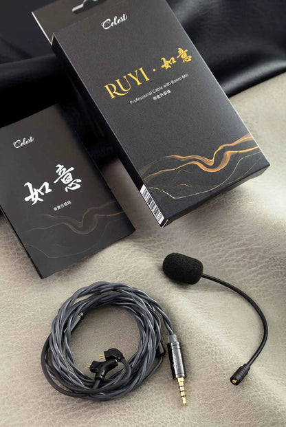 Kinera Celest Ruyi Microfone / fones de ouvido com fio de cabos de transmissão ao vivo