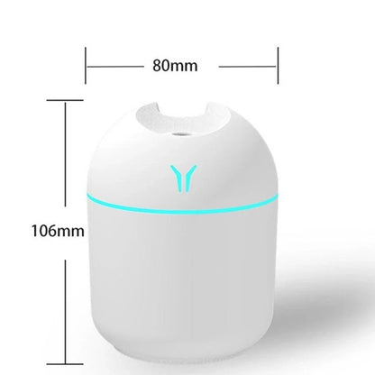 Mini umidificador de ar 250 ml USB