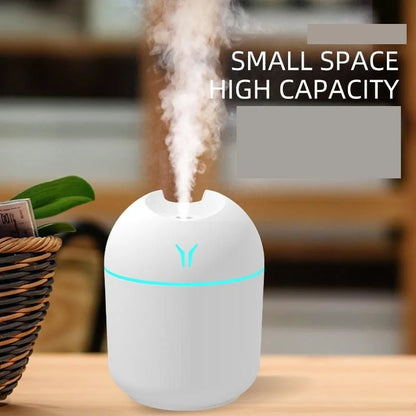 Mini umidificador de ar 250 ml USB