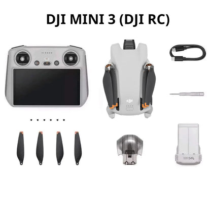 DJI Mini 3 Combo Drone com transmissão de 10 km