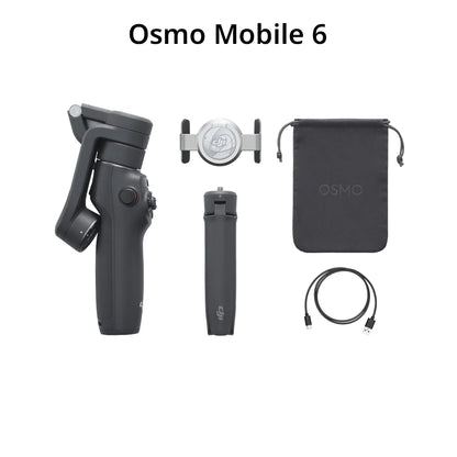 DJI Osmo Mobile 6 OM 6 Gimbal portátil com estabilização de 3 eixos ActiveTrack 5.0