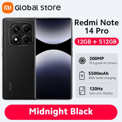 Smartphone Xiaomi Redmi Note 14 Pro 4G 256GB/512GB